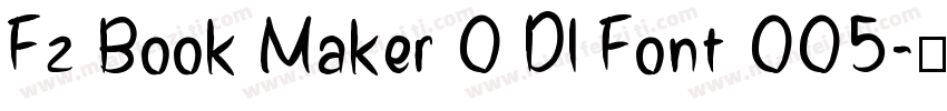 Fz Book Maker 0 Dl Font 005字体转换